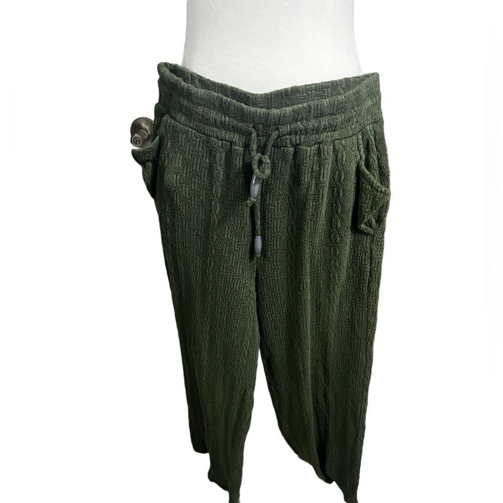 Pusco matching green knitted Hooded top medium pants green Brazilian vintage - Picture 3 of 14